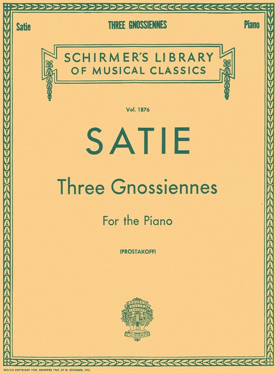 3 Gnossiennes