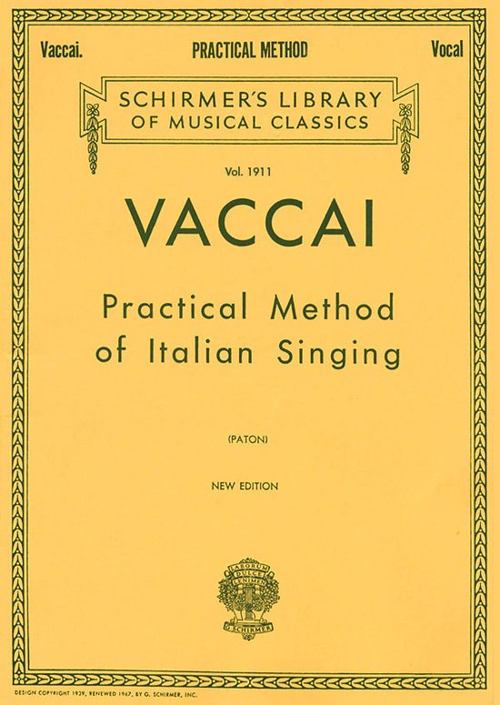 Practical Method of Italian Singing High Soprano
