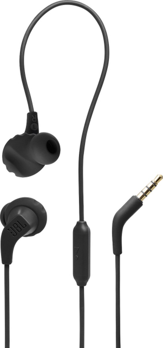 JBL Endurance Run 2 - In-ear sport oordopjes - Zwart