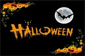 PHOTO CARPET - Halloween Dark - Paillasson Imprimé - Tapis - Paillasson pour Intérieur et Extérieur - Termo Antidérapant - 50x75 cm - 4 mm - Polyester