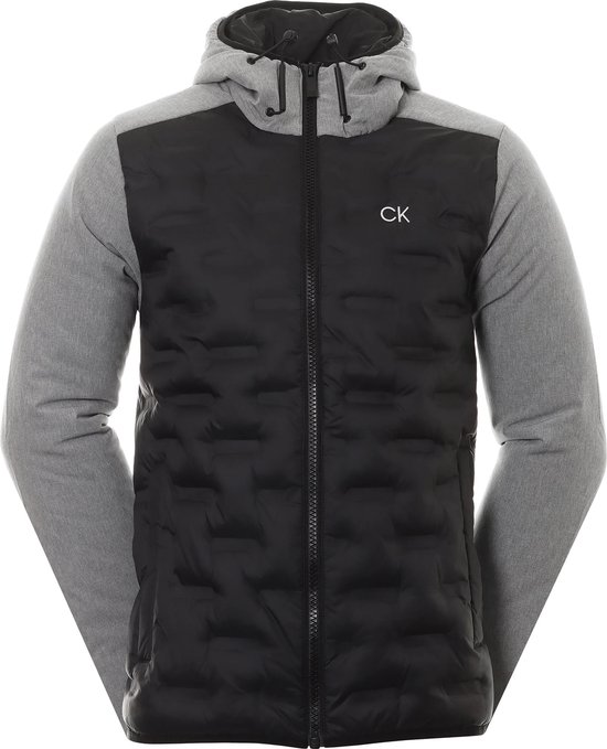 Heren Winterjas - Calvin Klein GRYM - Zwart - XL | bol