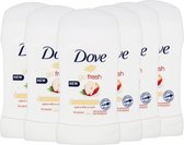 Dove Apple & White Tea Deodorant Stick - 6 x 40ml - Deodorant Vrouw