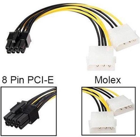 Molex 4-Pin Receptacle Connector Kit – 43025-0400 – ATX/EPS/PCI-E – 5 Housings + 20 Terminals