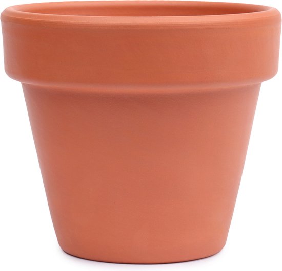 Vaso Growpot 17 Cm - Vaso Da Esterno In Plastica, Colore Terra, Per Piante E Fiori