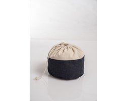 Bee's Wax - Vershoudzak ø 16 cm Jeans - Bijenwas - Blauw