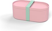 Lund Lunchbox 22 X 11 X 9 Cm Bamboe/ Coton Rose