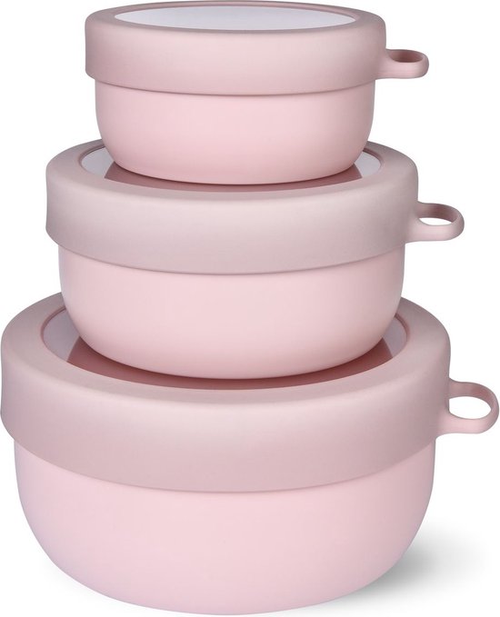 Cabilock 5 Stück Mini Silikon Schalen – Bunt, Wiederverwendbar, Für Snacks, Nüsse, Saucen, Dips