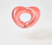 Sunnylife - Kids Pool Floats Zwemband Mini Ring Heart Neon - PVC - Roze