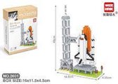 gift series - wise hawk - bouwdoos mini blokjes - Space shuttle