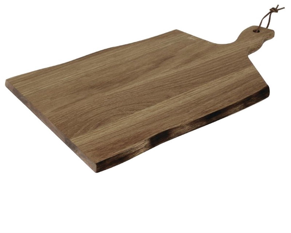 Olympia Acacia Plank Golvende Rand 35,5x25cm 8,5cm Handgreep GM264