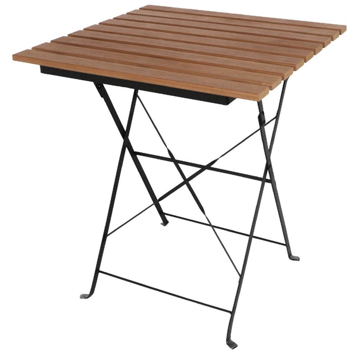 Bolero Vierkante kunststof tafel | Houtkleurig