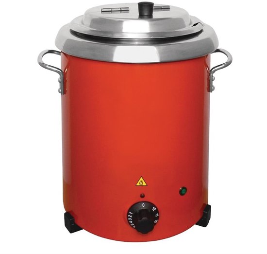 Buffalo Rode Soepketel Met Handgrepen GH227