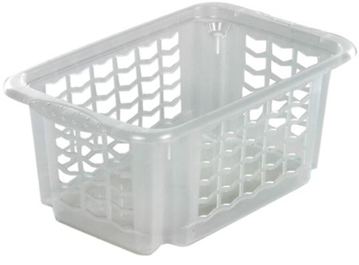 Mandje 30x20x13 Cesta Small Transparant Keeper Ok 10390