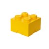 LEGO - Opbergbox Brick 4 - Polypropyleen - Geel