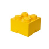 LEGO - Opbergbox Brick 4 - Polypropyleen - Geel