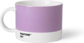 Pantone Theekop en schotel - Bone China - Light Purple 257 C