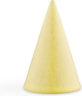 Kähler Design Glazed Cone - 11 cm - Licht Geel