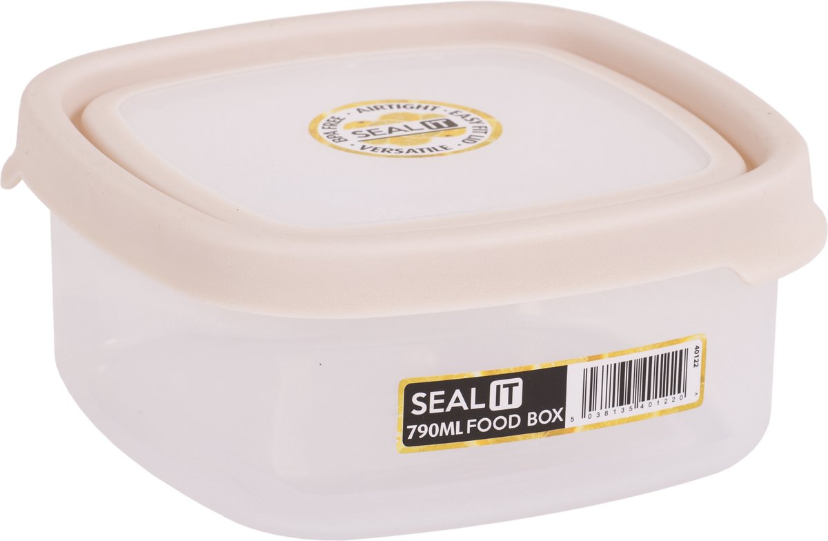 Seal It Opbergbox Vierkant - 0,79L