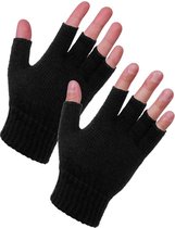 3BMT Vingerloze Handschoenen voor Dames - Zwart