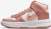 Nike Dunk High Up Sail Light Madder Root - Sneakers - Dames - Maat 37.5 - Roze/Wit