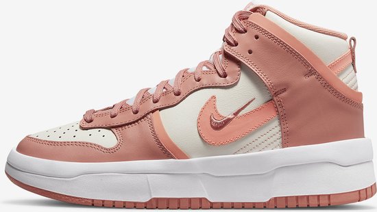 Nike Dunk High Up Sail Light Madder Root - Sneakers - Dames - Maat 37.5 -  Roze/Wit | bol
