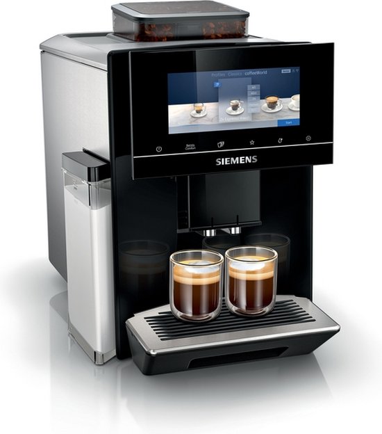 hoogtepunt Belichamen Reorganiseren Siemens EQ900 TQ903R09 - Volautomatische espressomachine - Zwart | bol.com
