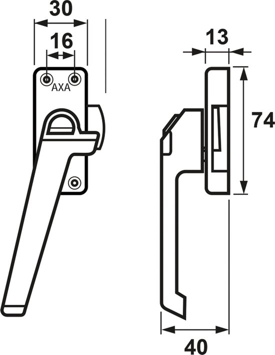 Slice 10554 slice cuttermes automatisch met keramische kling 1 stuk (s