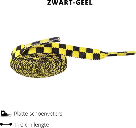 Ronde schoenveters | Wax veters | Kleur: Zwart | Lengte: 90cm, 100cm