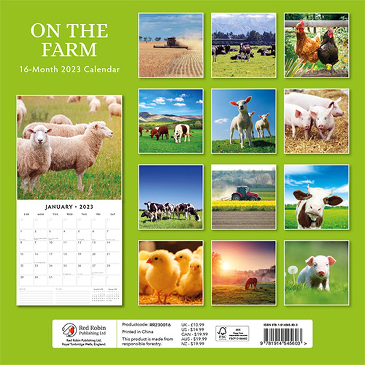 On The Farm Kalender 2023  bol.com