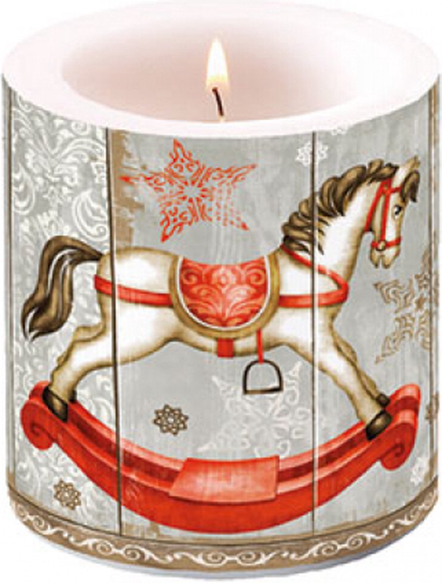 Ambiente - Kaars - Small - Rocking Horse - 35 branduren