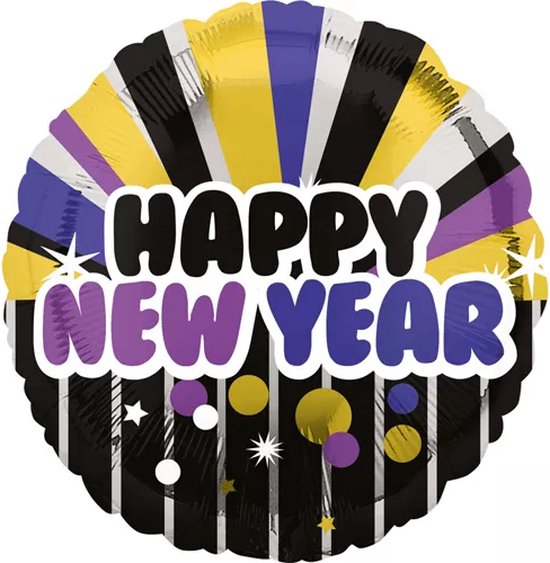 Folieballon - happy new year