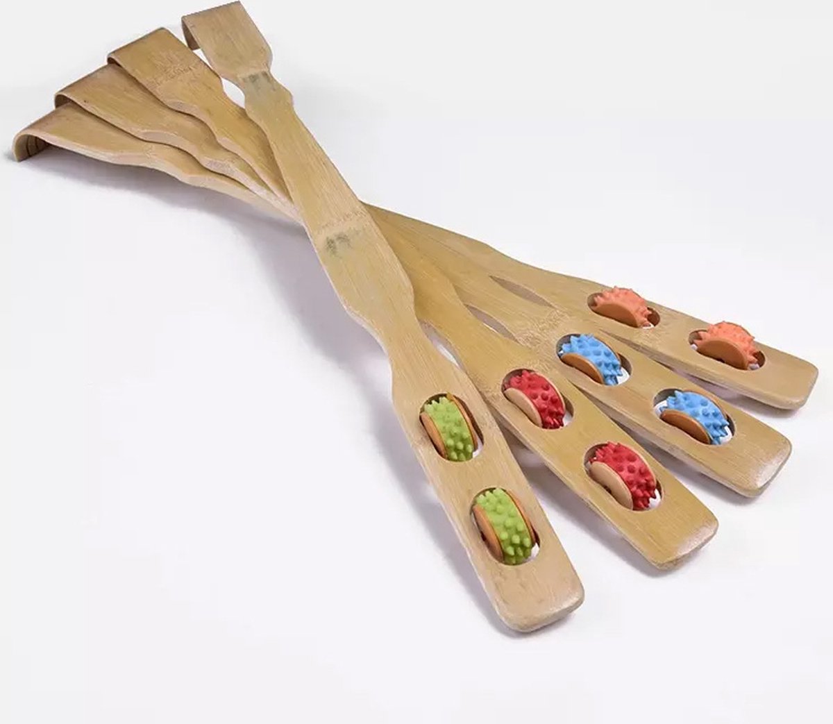 Goedkoopste Rugkrabber bamboe XXL - cadeau - Hout – Ruggenkrabber - 46 cm – Dode huid verwijderen – Anti stress – Anti jeuk – Massage - Massage apparaat - kerstcadeau