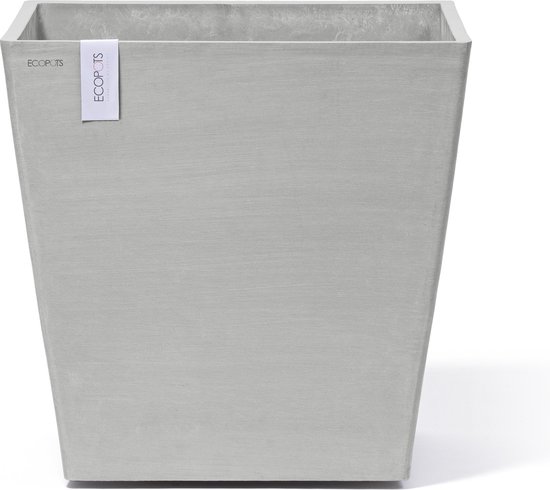 Ecopots Rotterdam Blanc-Gris - Pépinière Locas