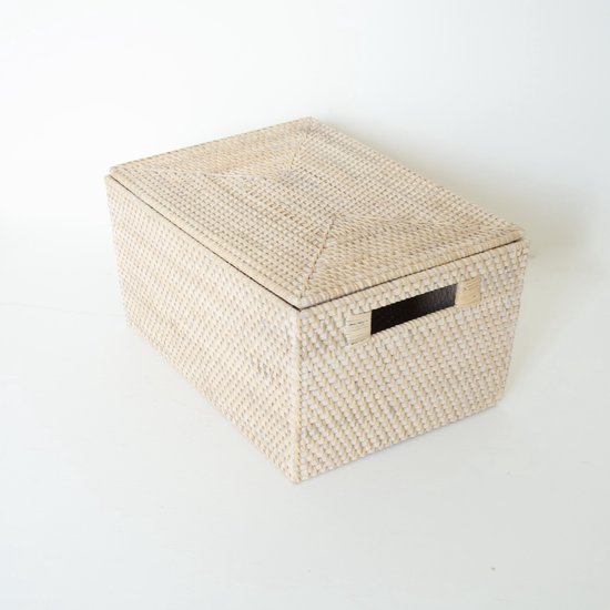 Mand met deksel - Perfect voor jouw opbergbehoeften – De Rotan Mand met deksel - Perfect voor jouw opbergbehoeften – De Rotan