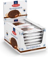 Daelmans Jumbo Chocolate Stroopwafels - 12 x 2 (emballés par 2) - 39 grammes par cookie