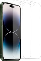 2x Screenprotector geschikt voor iPhone 14 Pro Max – Screenprotector geschikt voor iPhone 14 Pro Max Screen Protector Tempered Glass