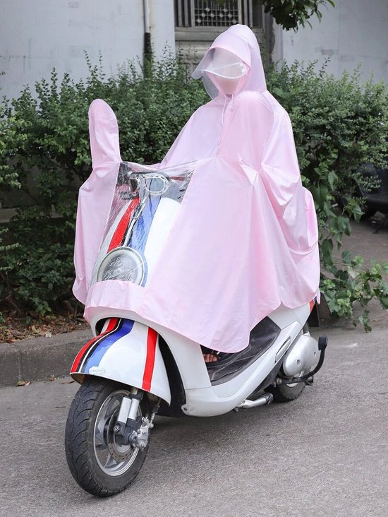 rand Jonge dame Buitenland regenpak - regenjas - scooter bescherming - regen | bol.com