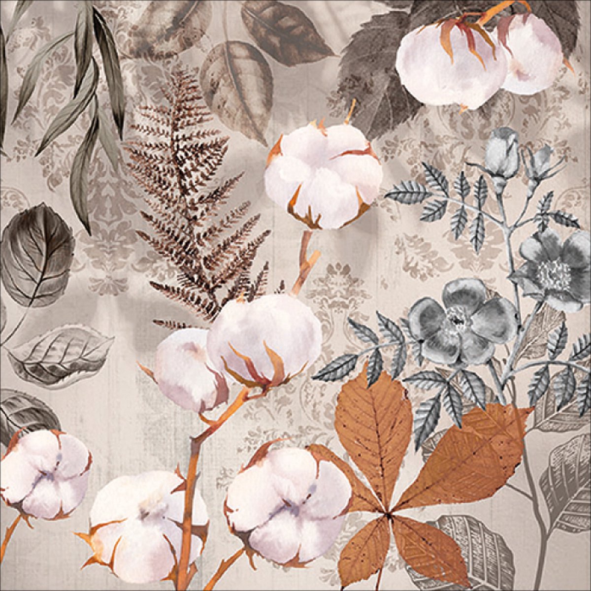 Ambiente - Servetten - 33 x33 cm - Cotton