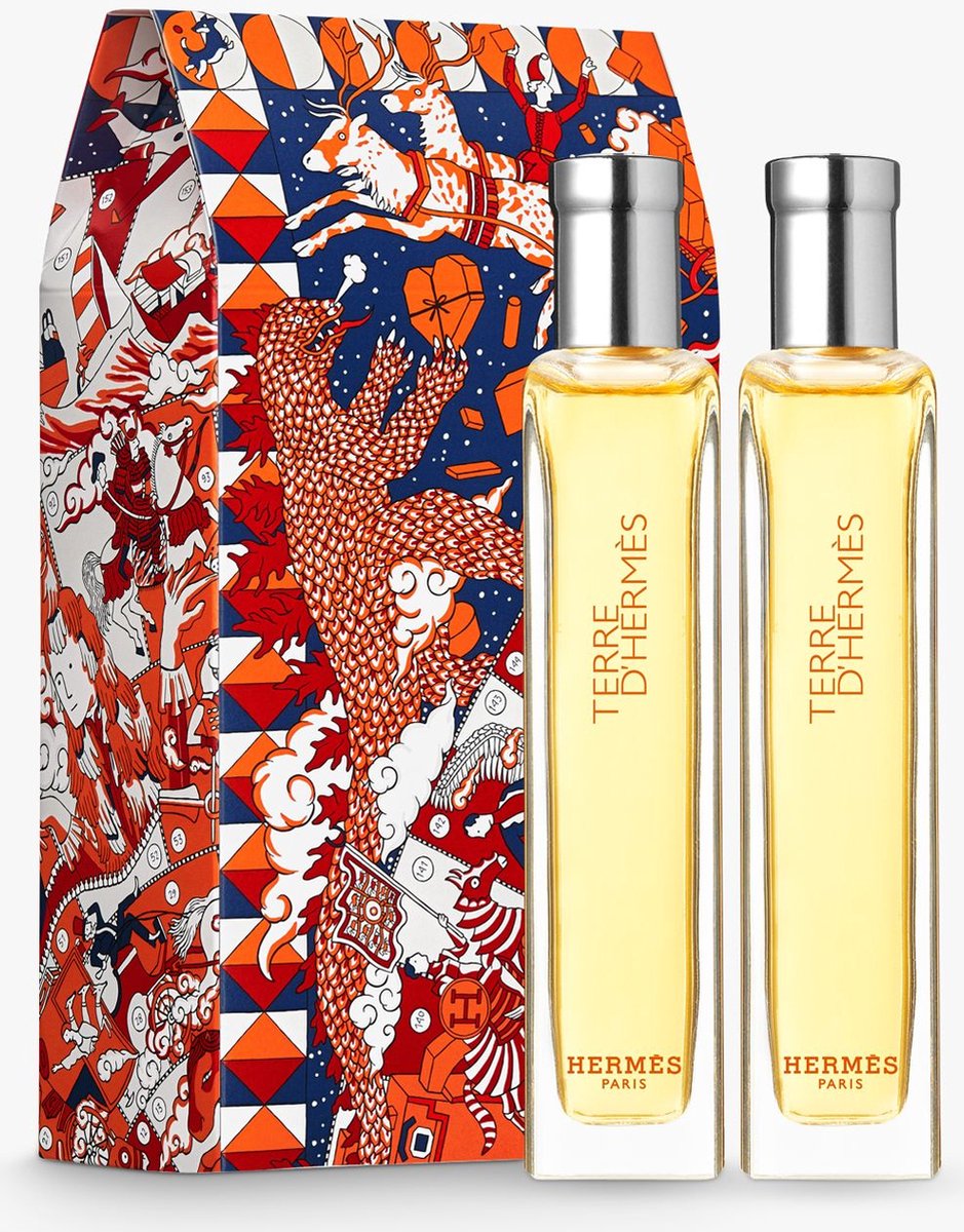 Hermès Terre d'Hermès Giftset - 2 x 15 ml eau de toilette spray - herenparfum