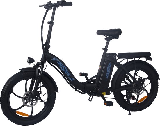 Elektrische Fiets - Opvouwbare Elektrische Fiets E-bike E-fietsen - 20 inch -350W... | bol.com