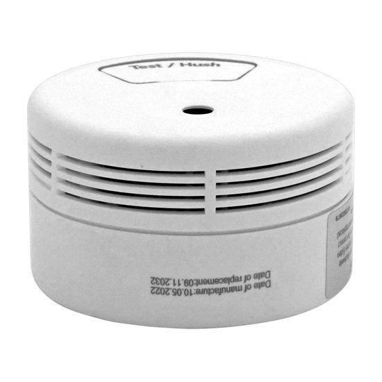 Détecteurs de fumée Homelink TLB-155, lot de 3 pièces - batterie remplaçable - Conforme à la norme européenne EN14604