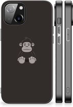 Trendy Telefoonhoesjes Geschikt voor iPhone 14 GSM Hoesje met Zwarte rand Gorilla