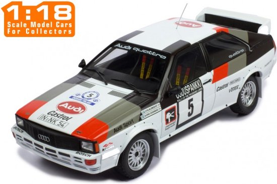 Trofeu / Spark – Audi Quattro 1000 Lakes 1984 N°13 Laine/Virtanen (Préco)