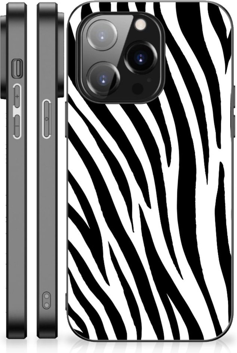 iPhone 14 Pro Dierenprint Telefoonhoesje Zebra