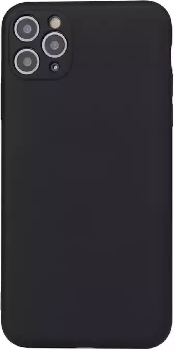 TPU back cover Geschikt voor Apple iPhone 11 Pro - Zwart hoesje