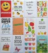 Get well soon Cartes de vœux de vœux – 12 pièces – 12 x 17 cm – L-202