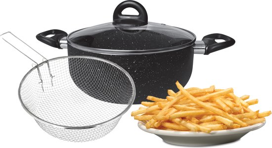 Friteuse Traditionnelle Inox - 20 Cm