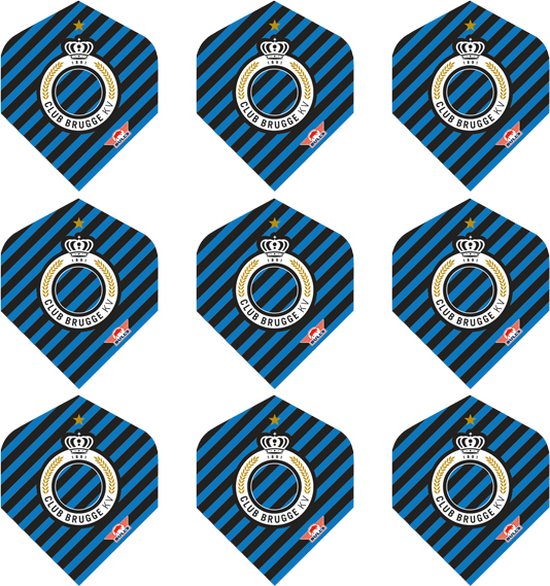 Club Brugge flights set Bull's 9 stuks bol