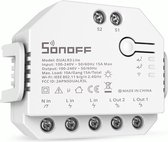 Slimme schakelaar WiFi Sonoff Dual R3 Lite voor garage , zonwering