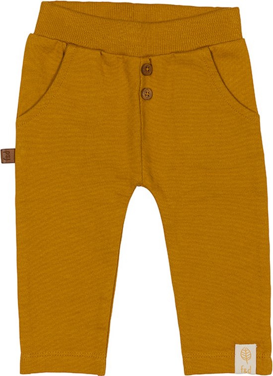 Frogs and Dogs - Pantalon Magic Forest Ocre - Ocre jaune - Taille 80 - Filles